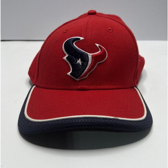 Vintage New Era Mens Hat Houston Texans Red Navy CA40288 NFL Logo - Picture 1 of 5